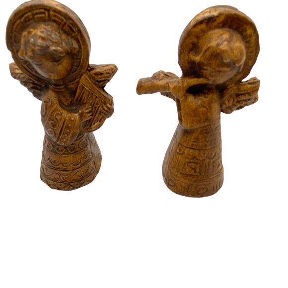 Angels & Instruments Ornaments Figurines Vintage Depositano Made in Italy Decor - Picture 1 of 15